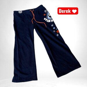Derek Heart Kids Blue Soccer Star Kicker Sweatpants Size Large 14